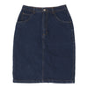 Vintage Charter Club Denim Skirt - Small UK 8 Blue Cotton denim skirt Charter Club   