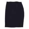 Vintage Unbranded Skirt - Small UK 10 Navy Wool skirt Unbranded   