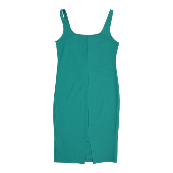 Vintage Pimkie Shift Dress - Large Green Cotton shift dress Pimkie   
