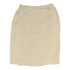 Vintage Giorgio Armani Wrap Skirt - 28W UK 8 Beige Polyester wrap skirt Giorgio Armani   