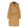 Vintage Versace Classic Trench Coat - Small Brown Cotton Blend trench coat Versace Classic   