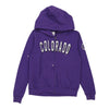 Vintage Unbranded Hoodie - Large Purple Cotton hoodie Unbranded   