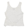 Vintage Items Vest - Small White Cotton vest Items   