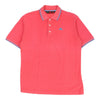 Vintage Kappa Polo Shirt - Medium Pink Cotton polo shirt Kappa   