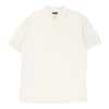 Vintage Kappa Polo Shirt - 2XL Cream Cotton polo shirt Kappa   