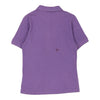 Vintage Kappa Polo Shirt - Medium Purple Cotton polo shirt Kappa   