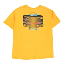  Stanford Yarns 2008 Champion Graphic T-Shirt - XL Yellow Cotton t-shirt Champion   