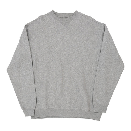 Vintage Fila Sweatshirt - XL Grey Cotton sweatshirt Fila   