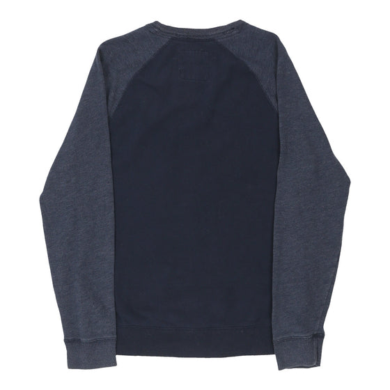 Vintage Hollister Sweatshirt - Small Navy Cotton sweatshirt Hollister   
