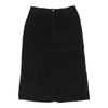 Vintage Sag Harbour Skirt - Medium UK 12 Black Cotton skirt Sag Harbour   