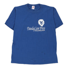  Dandy Lion Press Jerzees Graphic T-Shirt - XL Blue Cotton t-shirt Jerzees   
