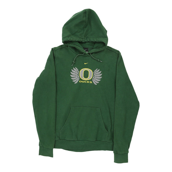 Vintage Oregon Ducks Nike Hoodie - XS Green Cotton hoodie Nike   