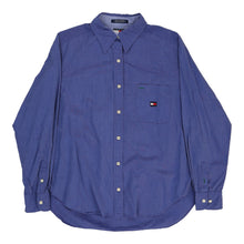  Tommy Hilfiger Shirt - Large Blue Cotton shirt Tommy Hilfiger   