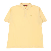  Vintage Kappa Polo Shirt - Medium Yellow Cotton polo shirt Kappa   