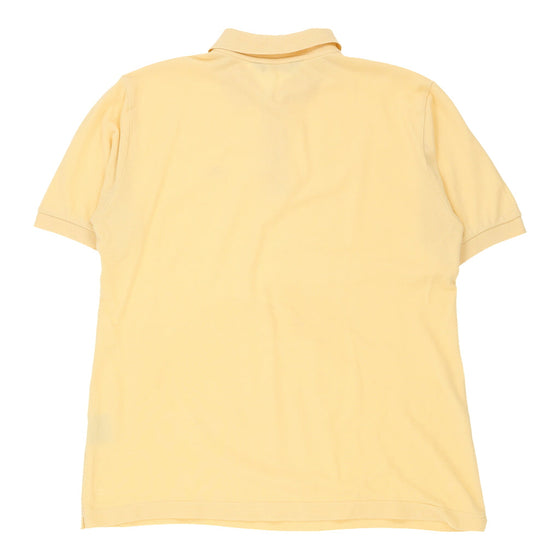 Vintage Kappa Polo Shirt - Medium Yellow Cotton polo shirt Kappa   
