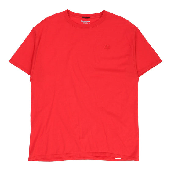 Champion T-Shirt - Large Red Cotton t-shirt Champion   