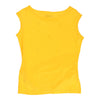 Lorenzo Floral Vest - Medium Yellow Cotton vest Lorenzo   