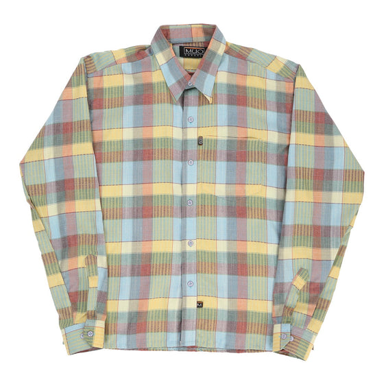 Muo Casuals Checked Check Shirt - Medium Multicoloured Cotton check shirt Muo Casuals   
