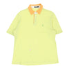 Marina Yachting Polo Shirt - Large Yellow Cotton polo shirt Marina Yachting   