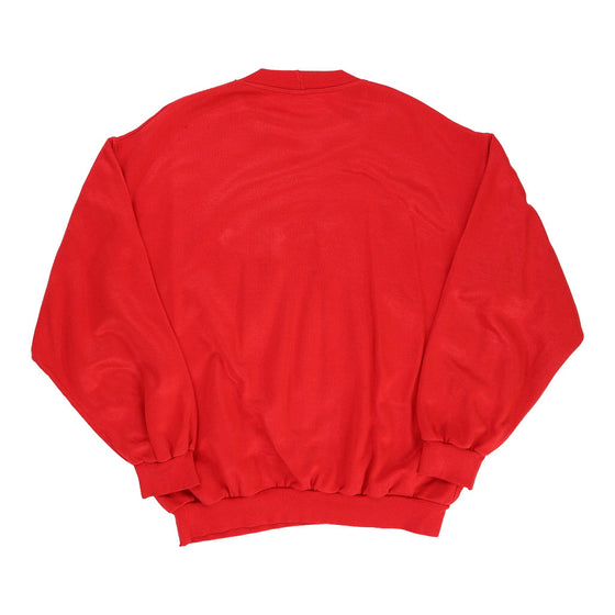 Unbranded Sweatshirt - XL Red Cotton Blend sweatshirt Unbranded   