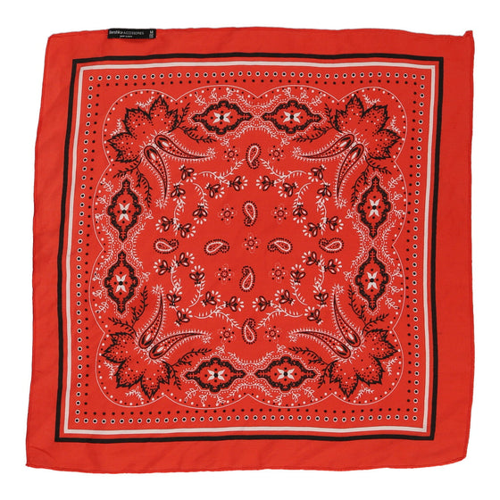 Bershka Scarf - No Size Red Polyester scarf Bershka   
