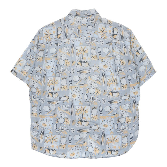 Mcdavis Patterned Shirt - Medium Grey Cotton patterned shirt Mcdavis   