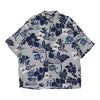Penn State Reyn Spooner College Patterned Shirt - XL Grey Viscose patterned shirt Reyn Spooner   