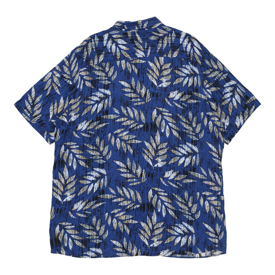 Covington Hawaiian Shirt - XL Blue Viscose hawaiian shirt Covington   