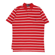 Ralph Lauren Striped Polo Shirt - Large Red Cotton polo shirt Ralph Lauren   
