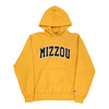 Mizzou Champion College Hoodie - Large Yellow Cotton Blend hoodie Champion   