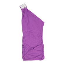  Wet Seal One Shoulder Dress - XS Purple Cotton Blend one shoulder dress Wet Seal   