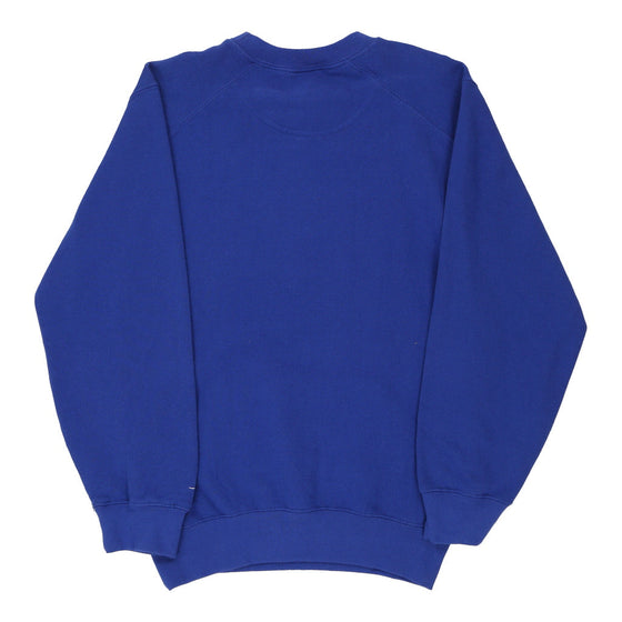 Wilton Badger Sport Graphic Sweatshirt - Small Blue Cotton Blend sweatshirt Badger Sport   