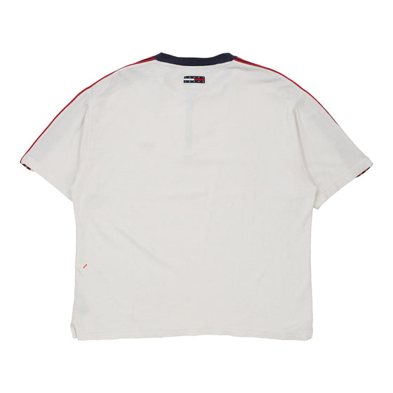 Tommy Jeans T-Shirt - XL White Cotton t-shirt Tommy Jeans   