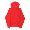 Vintage Tudor Park Girls Soccer Nike Hoodie - Medium Red Cotton Blend hoodie Nike   