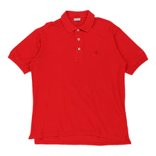  Sergio Tacchini Polo Shirt - Large Red Cotton polo shirt Sergio Tacchini   