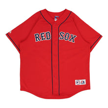 Boston Red Sox Majestic MLB Jersey - XL Red Polyester jersey Majestic   