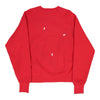 American Carpentry Corp. Lee Sweatshirt - Large Red Cotton Blend sweatshirt Lee   
