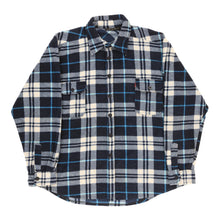  Sportswear Checked Flannel Shirt - XL Blue Polyester flannel shirt Sportswear   