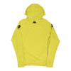 Kappa Hoodie - Large Yellow Cotton Blend hoodie Kappa   