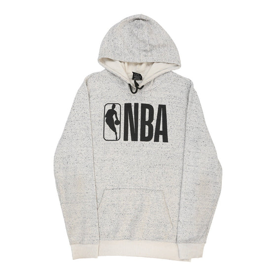 Nba NBA Hoodie - Medium Grey Cotton Blend hoodie Nba   