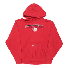  Memorial Softball Nike Hoodie - Medium Red Cotton hoodie Nike   