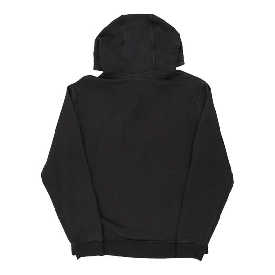 Fila Spellout Logo Hoodie - Small Black Cotton hoodie Fila   