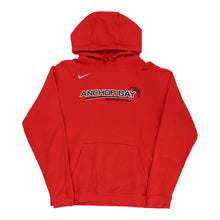  Anchor Bay Basketball Nike Hoodie - Large Red Cotton Blend hoodie Nike   