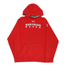  Northern Elite Under Armour Hoodie - Medium Red Cotton Blend hoodie Under Armour   