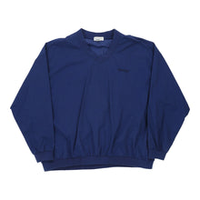  Vintage Izod Sweatshirt - XL Navy Cotton sweatshirt Izod   