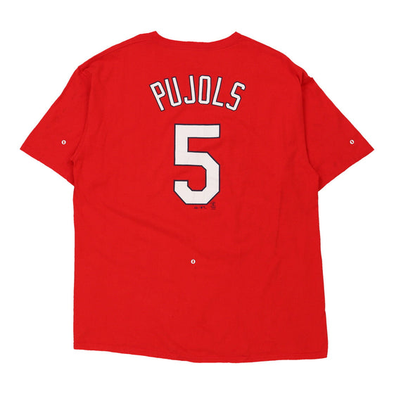 St. Louis Cardinals Majestic MLB T-Shirt - XL Red Cotton t-shirt Majestic   