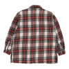 Unbranded Checked Overshirt - 2XL White Polyester overshirt Unbranded   