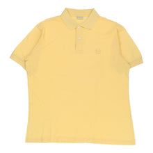  Sergio Tacchini Polo Shirt - Large Yellow Cotton polo shirt Sergio Tacchini   