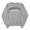 Marquette Mustangs Champion College Sweatshirt - Small Grey Cotton Blend sweatshirt Champion   