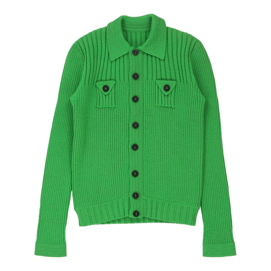 Lenax Cardigan - XS Green Cotton Blend cardigan Lenax   